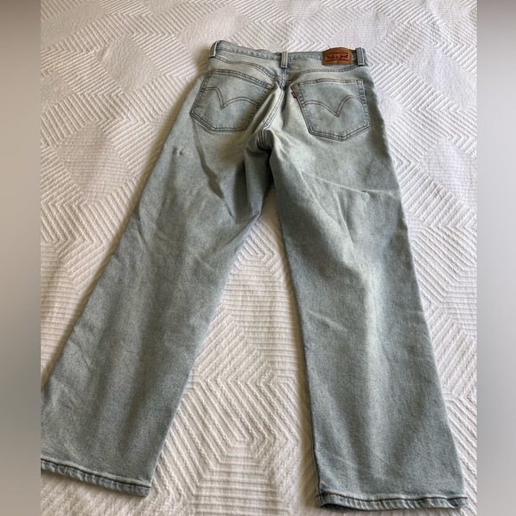 Levi’s - Rib Cage Button Fly  Light Blue Jeans - Picture 8 of 16